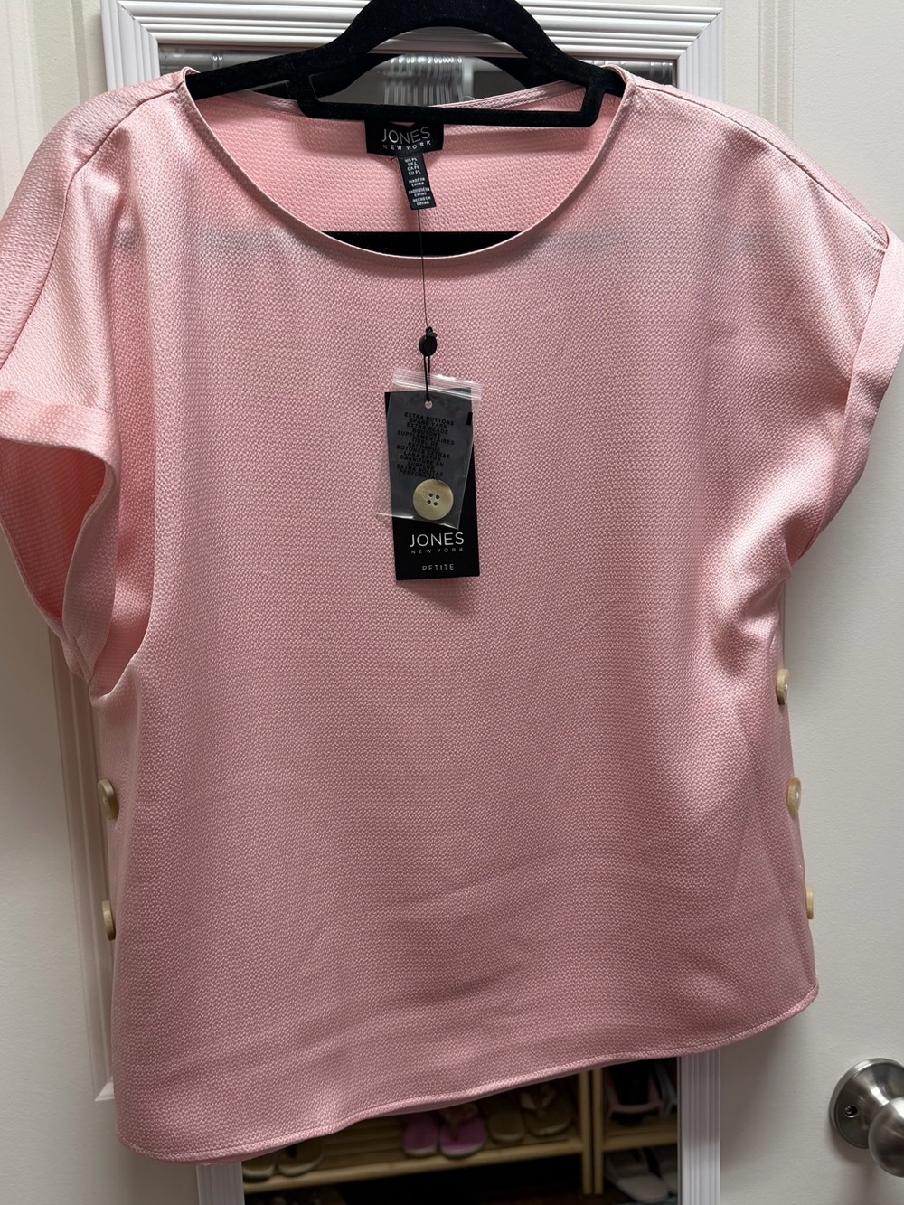 Jones of New York Pink Blouse